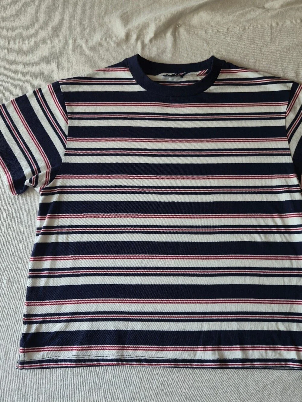 J.Crew XL Striped Cotton T-Shirt